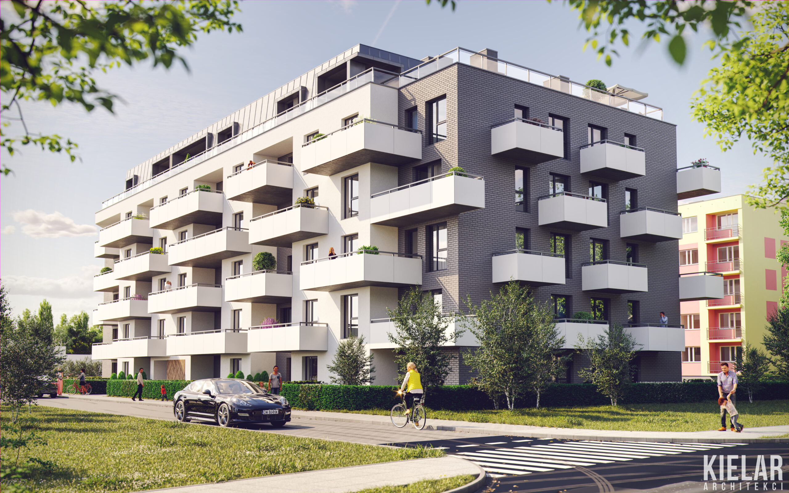 Wizualizacja Słoneczne Tarasy Ząbkowice Śląskie