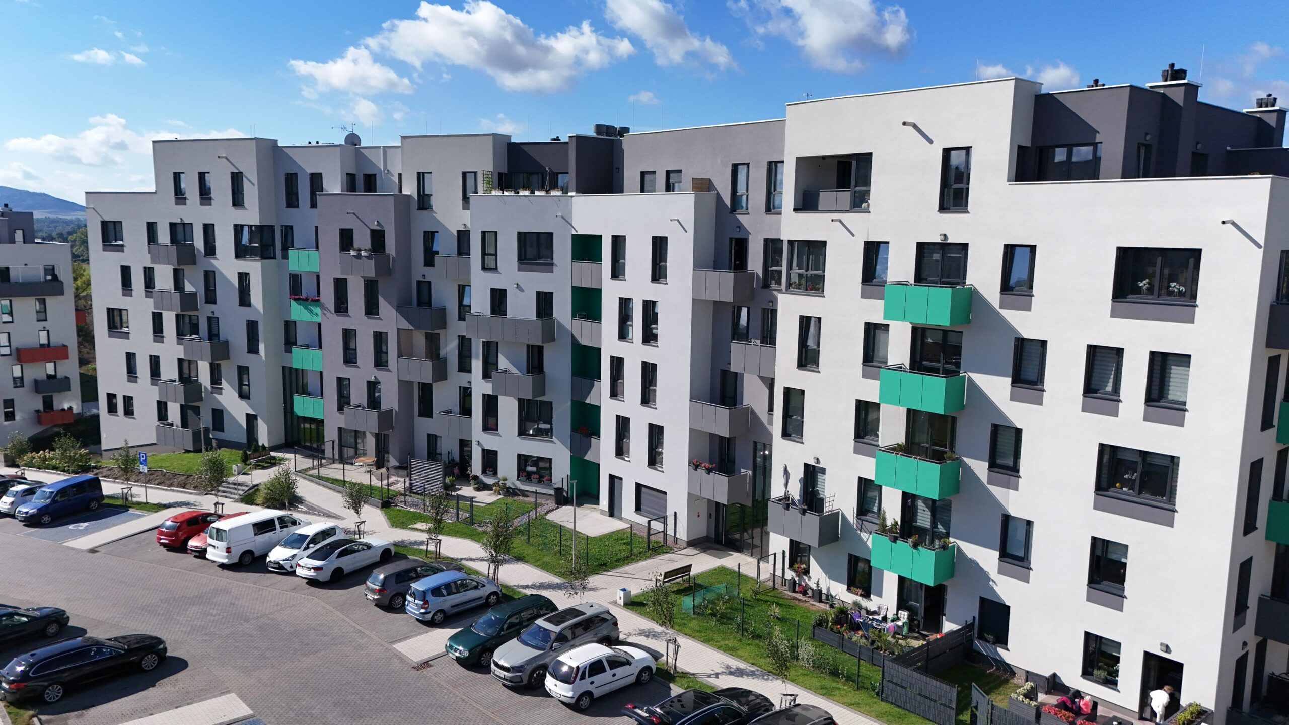 Budynek Osiedle Wiosenne w Kłodzku